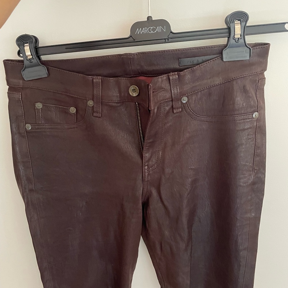 Rag and bone leather pants